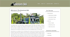 Desktop Screenshot of adventures-bali.com